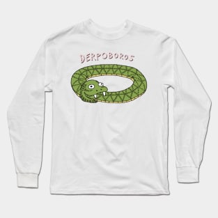 Derpy Ouroboros Long Sleeve T-Shirt